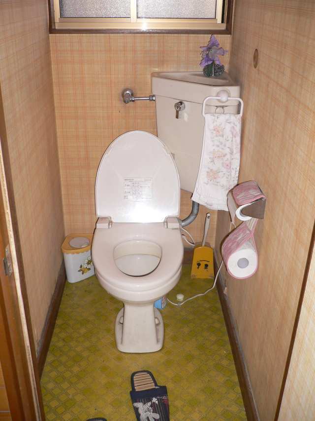 栃木小山 オール電化施工前 トイレ
